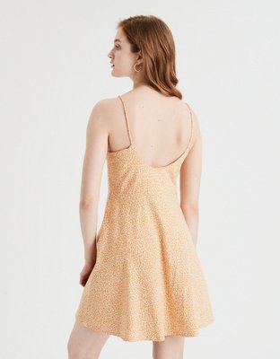 Женские платья American Eagle AE Printed Fit & Flare Dress — фото 2