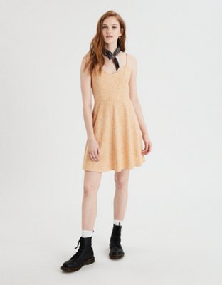 Женские платья American Eagle AE Printed Fit & Flare Dress — фото 5