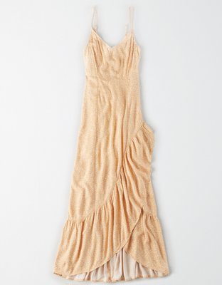 ruffle tiered maxi dress