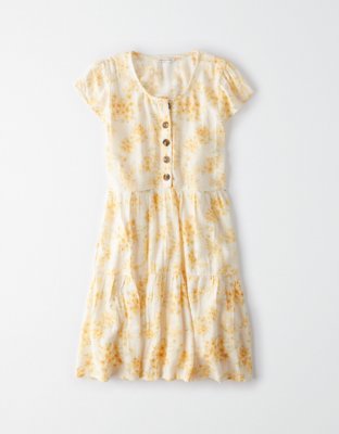 american eagle yellow dress