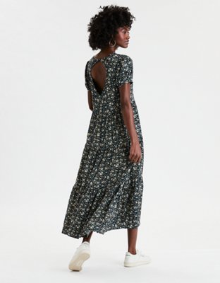 Женские платья American Eagle AE Tiered Midi Dress — фото 2