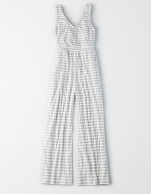 aerie pinstripe overalls
