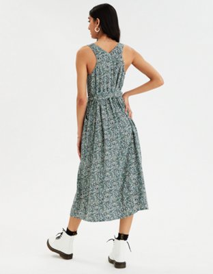 Женские платья American Eagle AE Printed Button Front Maxi Dress — фото 2