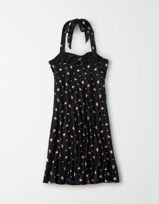AE Tie Neck Halter Dress