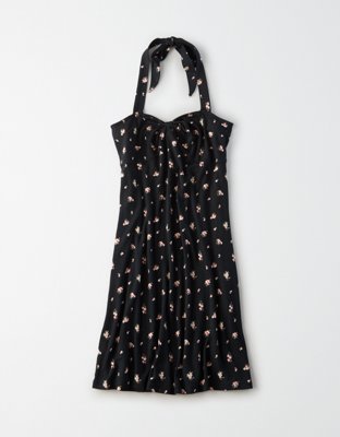 AE Tie Neck Halter Dress