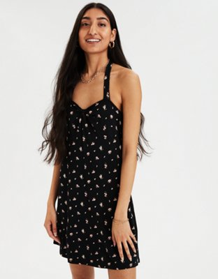 AE Tie Neck Halter Dress