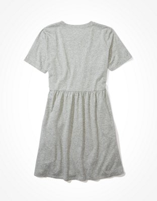 AE Crew Neck Babydoll Dress