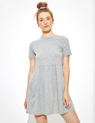 AE Crew Neck Babydoll Dress