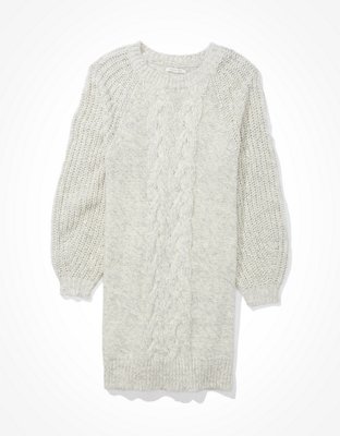 american eagle white lace dress
