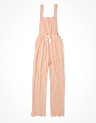 Женские комбинезоны American Eagle AE Fleece Utility Jumpsuit — фото 3