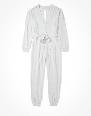 Женские брюки American Eagle AE Fleece Jogger Jumpsuit — фото 3