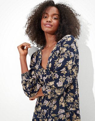 Женские платья American Eagle AE Tiered Maxi Dress — фото 4