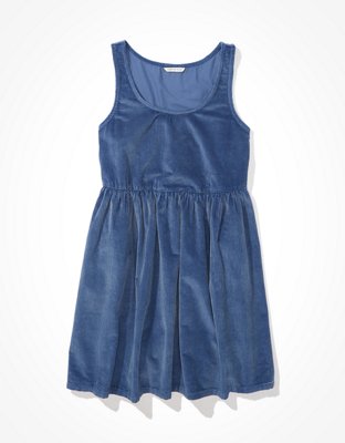 Женские платья American Eagle AE Corduroy Babydoll Mini Dress — фото 3
