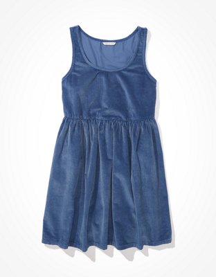 AE Corduroy Babydoll Mini Dress