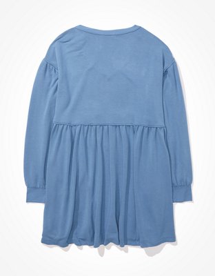 Женские платья American Eagle AE V-Neck Babydoll Dress — фото 4