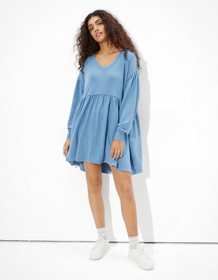 AE V-Neck Babydoll Dress