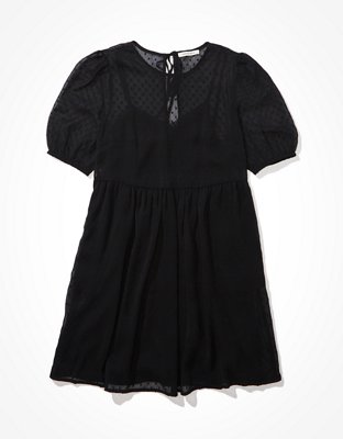 AE High Neck Babydoll Dress