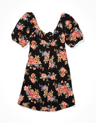 Женские платья American Eagle AE Puff Sleeve Mini Dress — фото 3