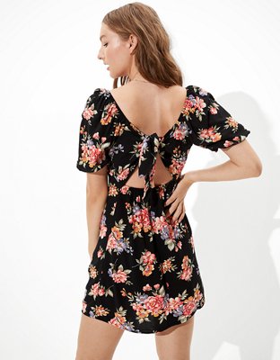 Женские платья American Eagle AE Puff Sleeve Mini Dress — фото 2