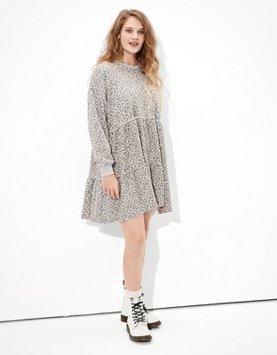 ae tiered babydoll dress