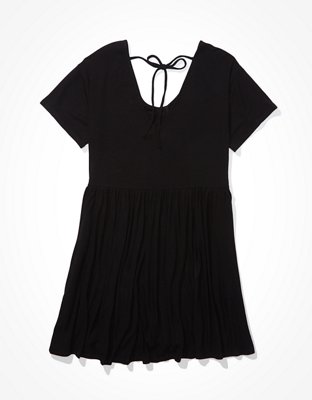 AE Button Up Babydoll Dress