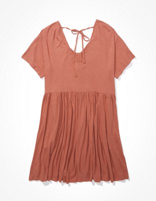 AE Button Up Babydoll Dress