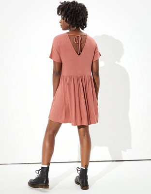 Женские платья American Eagle AE Button Up Babydoll Dress — фото 2