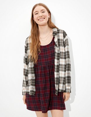 Женские платья American Eagle AE Scoop Neck Babydoll Dress — фото 4