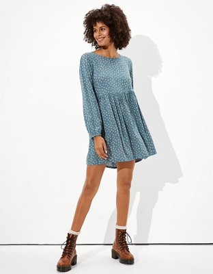 AE Printed Babydoll Dress