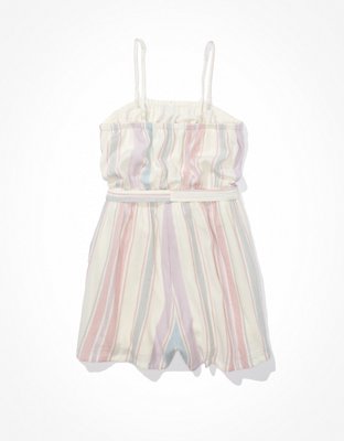 American Eagle AE Striped Tube Romper — фото 4