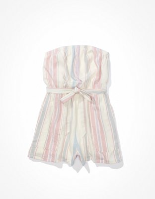 American Eagle AE Striped Tube Romper — фото 3