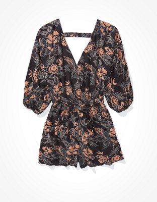American Eagle AE Wrap-Front Romper — фото 3