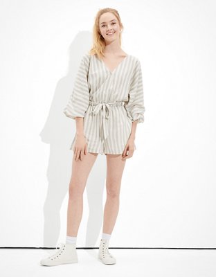 AE Tie-Waist Romper
