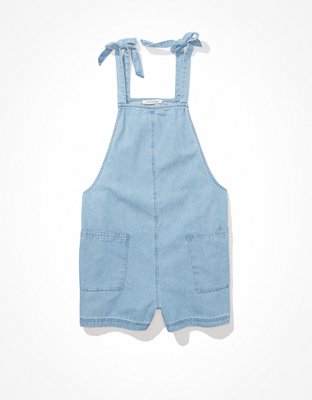 Женские комбинезоны American Eagle AE Denim Overall Romper — фото 3