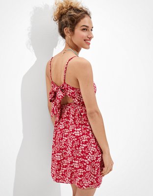 Женские платья American Eagle AE Floral Tie-Back Mini Dress — фото 2