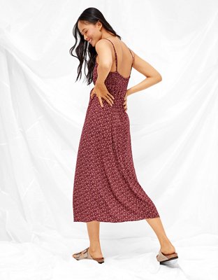 ae midi slip dress AE Midi Slip Dress
