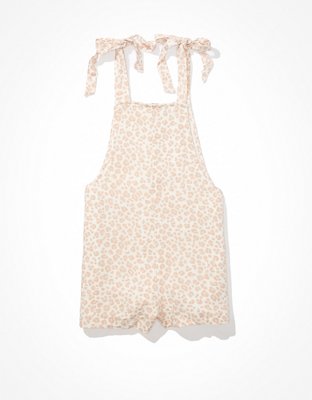 AE Leopard Overall Romper