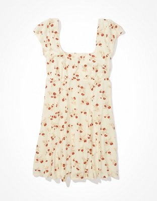 AE Floral Cap Sleeve Mini Dress