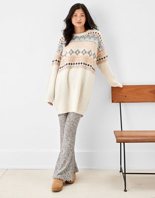 AE Fair Isle Sweater Mini Dress