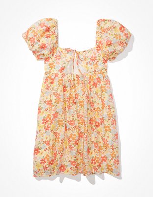 AE Wrap-Front Mini Dress