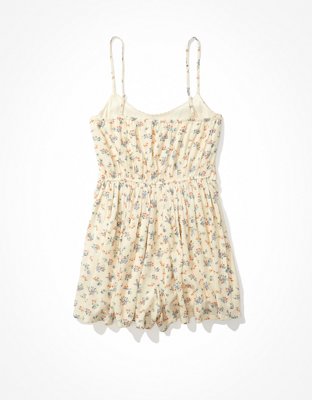 AE Strappy Floral Romper