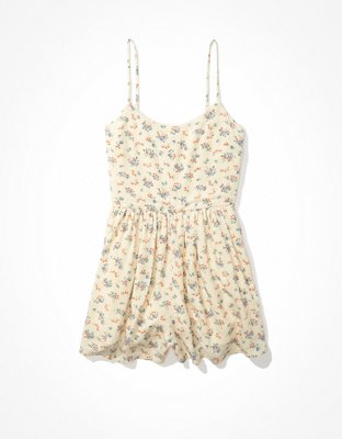 AE Strappy Floral Romper