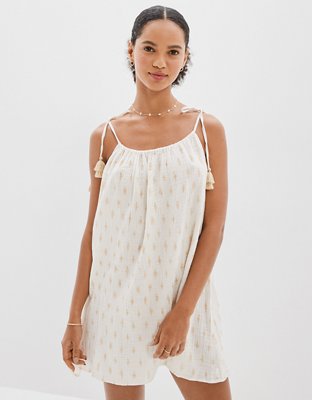 AE Tie-Strap Swing Dress