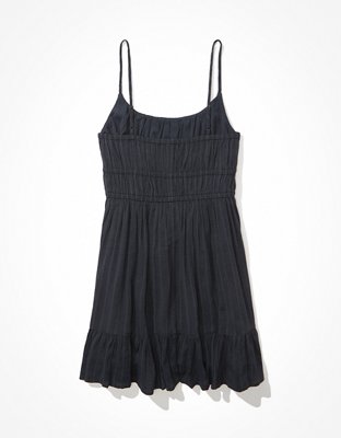 AE Smocked Fit & Flare Mini Dress