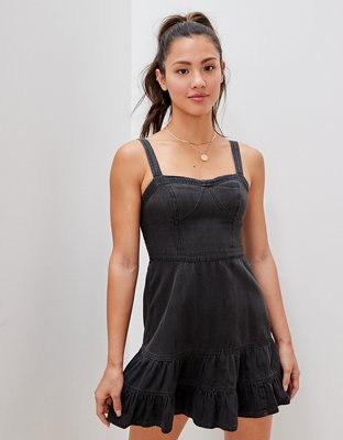 AE Corset Fit & Flare Mini Dress | American Eagle