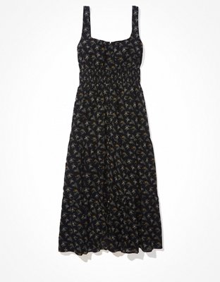 Женские платья American Eagle AE Floral Tiered Midi Dress — фото 3