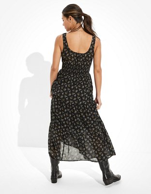 Женские платья American Eagle AE Floral Tiered Midi Dress — фото 2