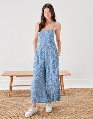 American Eagle AE Floral Corset Jumpsuit — фото 4