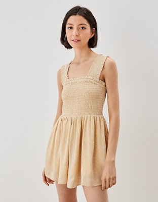 AE Floral Smocked Romper