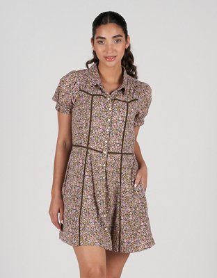 AE Western Mini Shirt Dress